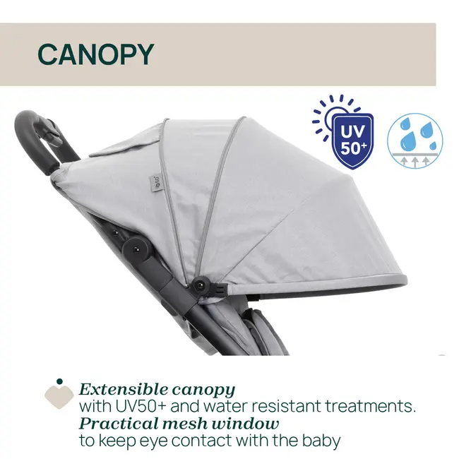 Carucior copii sport Chicco We 2, Pebble (Gri), 0luni+ CHC8716712-8