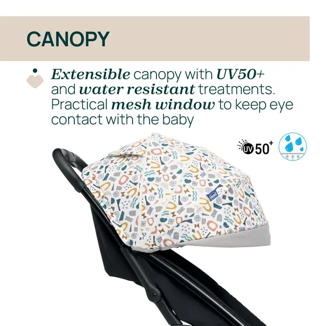 Carucior sport Chicco Glee, JokingBeige (Bej), 0luni+ CHC8706877-8