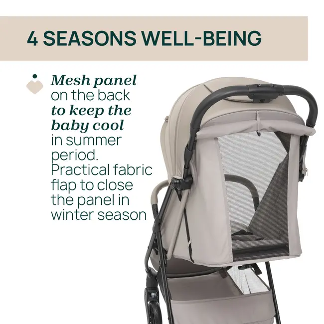 Carucior sport Chicco Taormina, Sandshell (Bej), 0luni+ CHC8715943-8