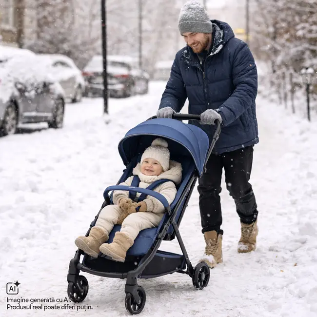 Carucior sport Chicco Urbino, RoyalBlue (albastru), de la nastere pana la 22Kg CHC8713853-8