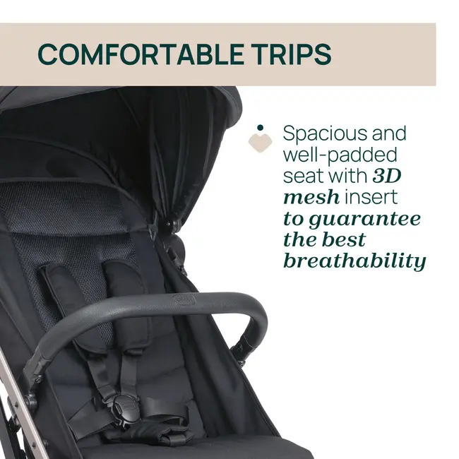 Carucior sport off-road Chicco Dolomiti, Charcoal (Negru), 0 luni+ CHC8716394-8