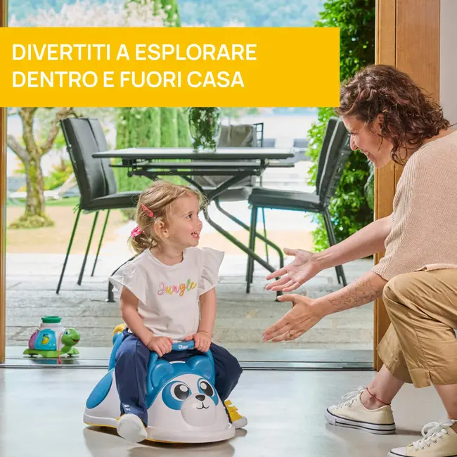 Jucarie copii Chicco tip Montessori Ride-ON Panda, 1-3ani CHC11856-1