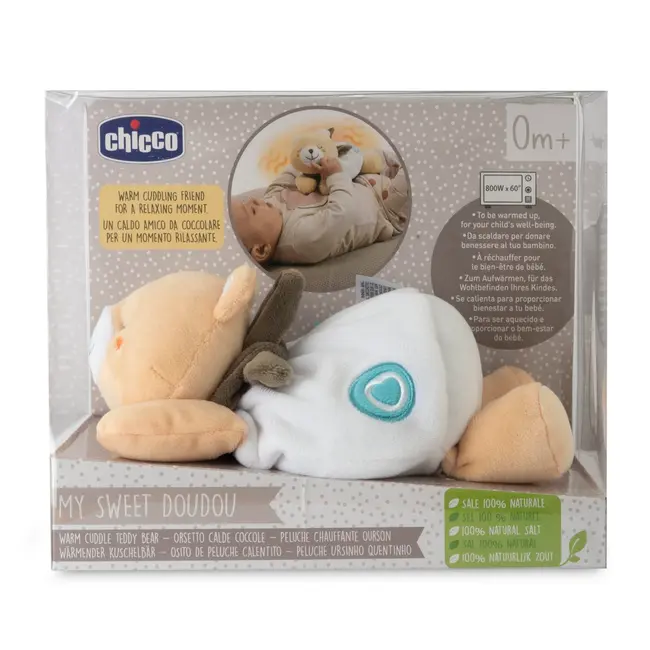 Jucarie de plus Chicco Ursulet anticolici My Sweet DouDou, unisex, 0luni+ CHC12160-1