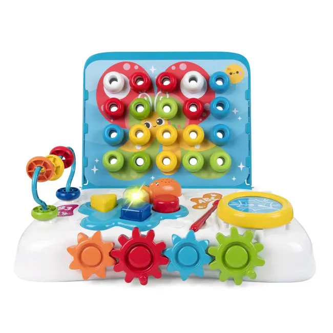 Jucarie tip Montessori Chicco centru de activitate Masuta educativa, IT/EN, 1-4ani CHC1155068-1