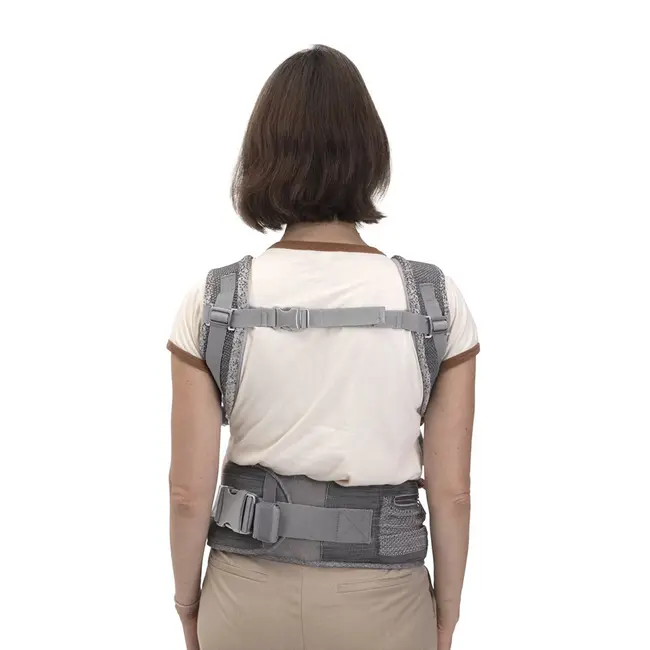 Marsupiu ergonomic multifunctional Chicco Airy Hip Fit 3 in 1, Pebble (Gri), 0 luni+ CHC8718812-8