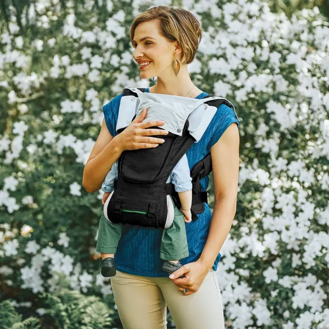 Marsupiu ergonomic multifunctional Chicco Hip Seat cu suport pentru sold, HazelWood (Bej), 0luni+ CHC79147-8_HAZELWOOD