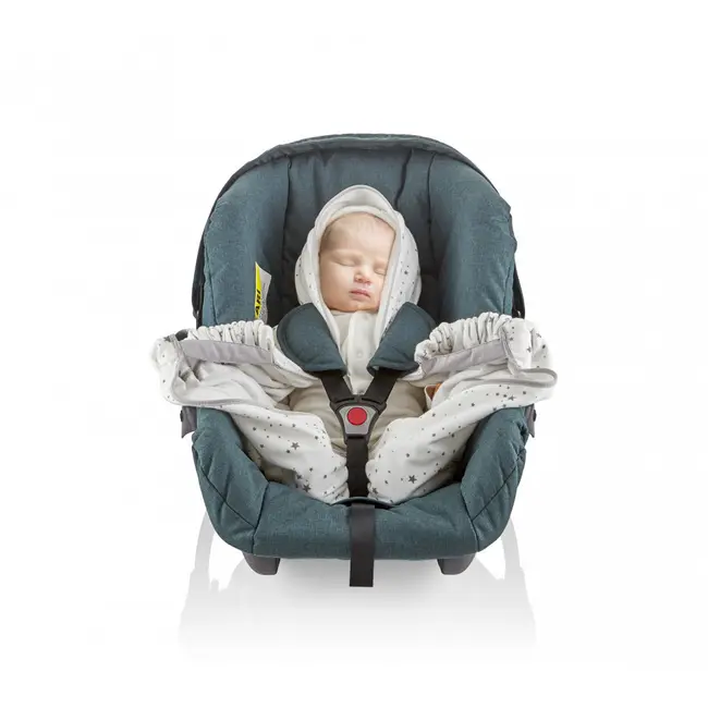 Paturica cu sistem multifunctional BabyJem Carrier Alb pentru transport bebelusi JEMbj_643