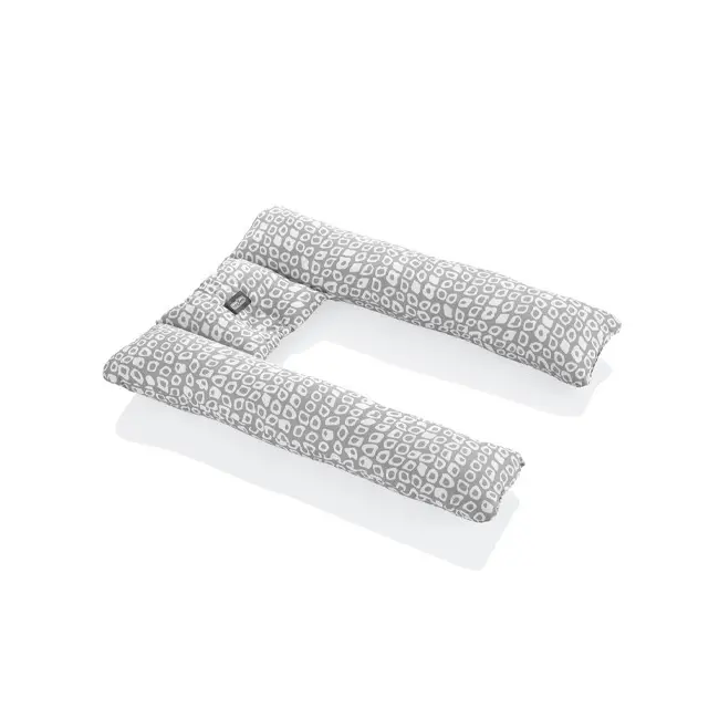 Perna 3 in 1 : babynest, pentru gravide si pentru alaptare in forma de U BabyJem (Culoare: Roz) JEMbj_7453