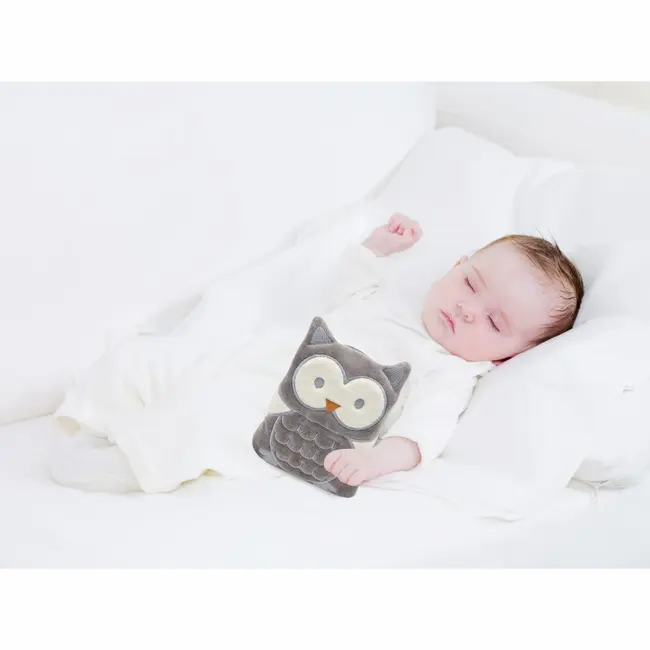 Pernuta anticolici cu samburi de cirese Bufnita BabyJem (Culoare: Roz) JEMbj_3663