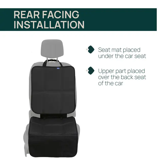 Protectie Chicco pentru bancheta auto, Negru, 0 luni+ CHC8708295-8