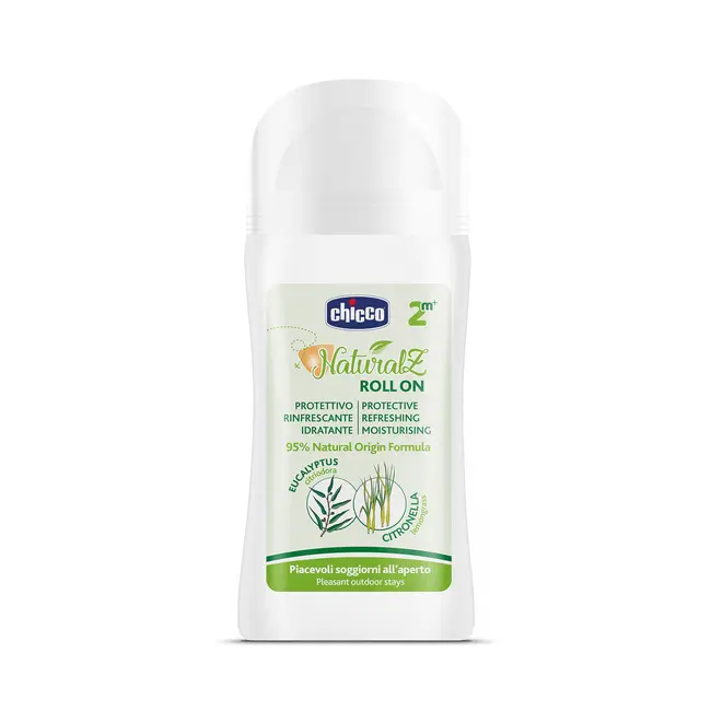 Roll-On protectie naturala Chicco Naturalz, 60 ml, 2 luni+ CHC11597-9