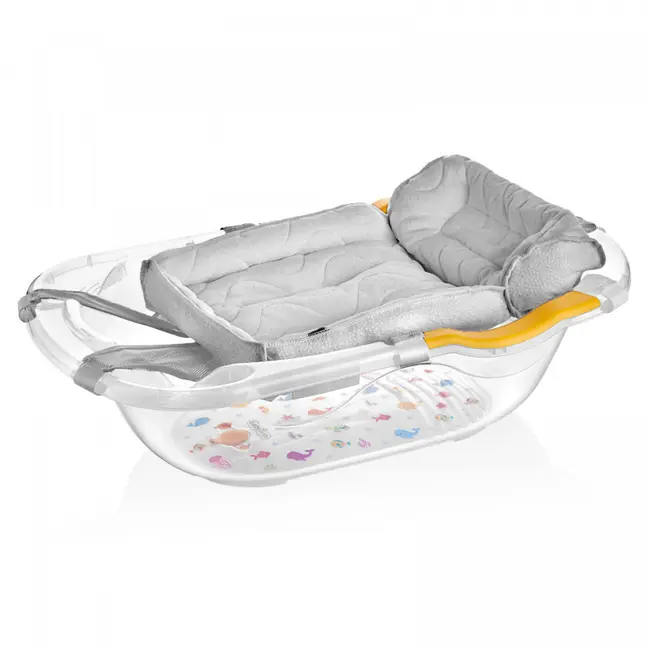 Salteluta de tip hamac pentru cadita BabyJem (Culoare: Gri) JEMbj_3254