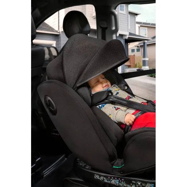 Scaun auto rotativ Chicco Unico EVO i-Size, BlackAir (Negru), de la nastere pana la 12 ani (40-150 cm) CHC8703172-8