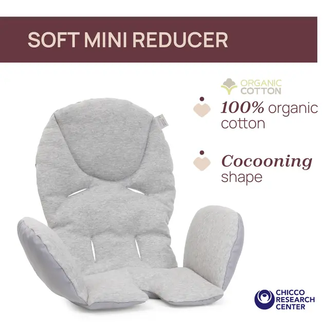 Scaun de masa Chicco Polly Armonia Steel, 0luni+ CHC8714005-8