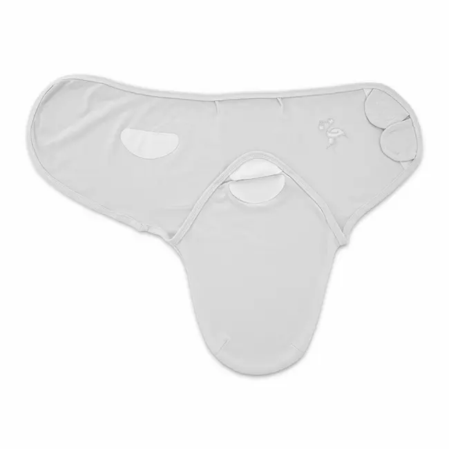 Sistem de infasare din bumbac 0-3 luni BabyJem Swaddle (Culoare: Gri) JEMbj_4305