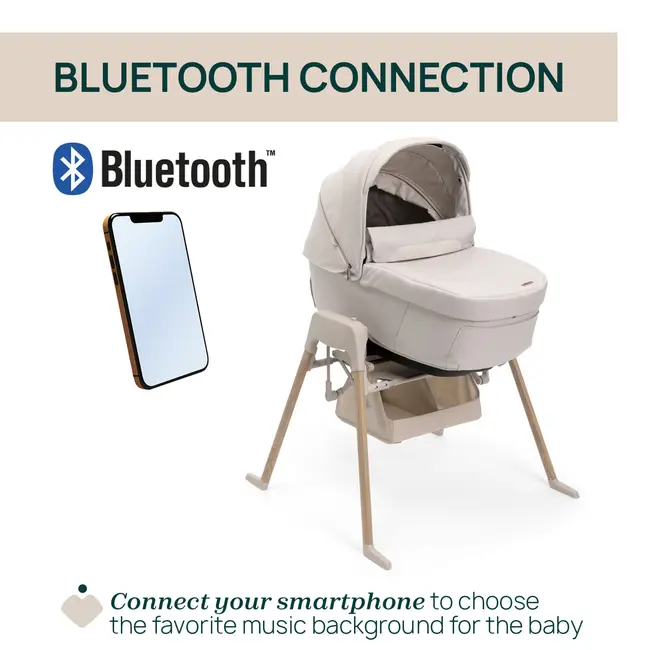 Suport electronic cu sistem de leganare Chicco E-Lullaglide, (compatibil scoica Kory Plus, landou si sezut carucior sport Bellagio), Natural, 0 luni+ CHC8717139-8