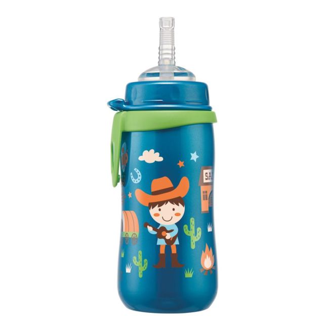 Cana Straw Cup Boy cu clip si pai de baut,nip 35067
