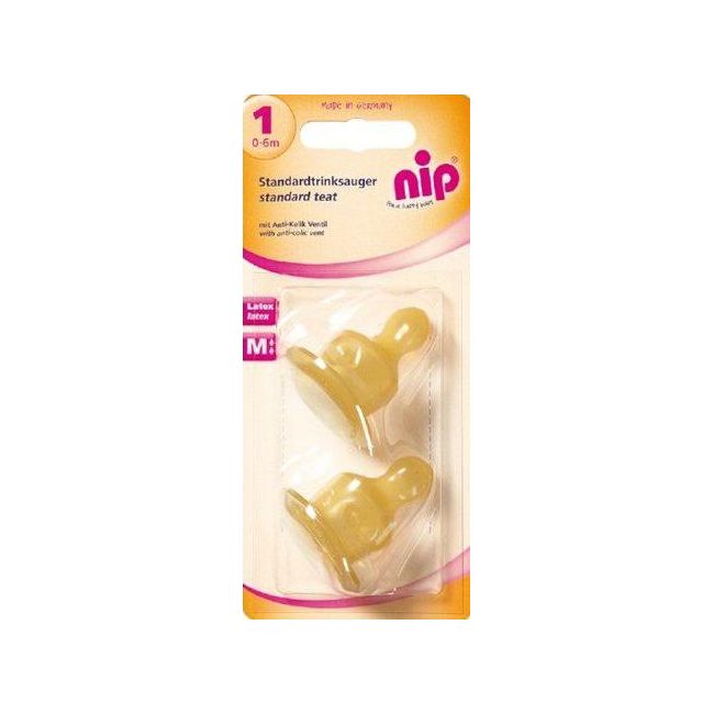 Tetina ortodontica latex, pt ceai, nr 1 nip 33000