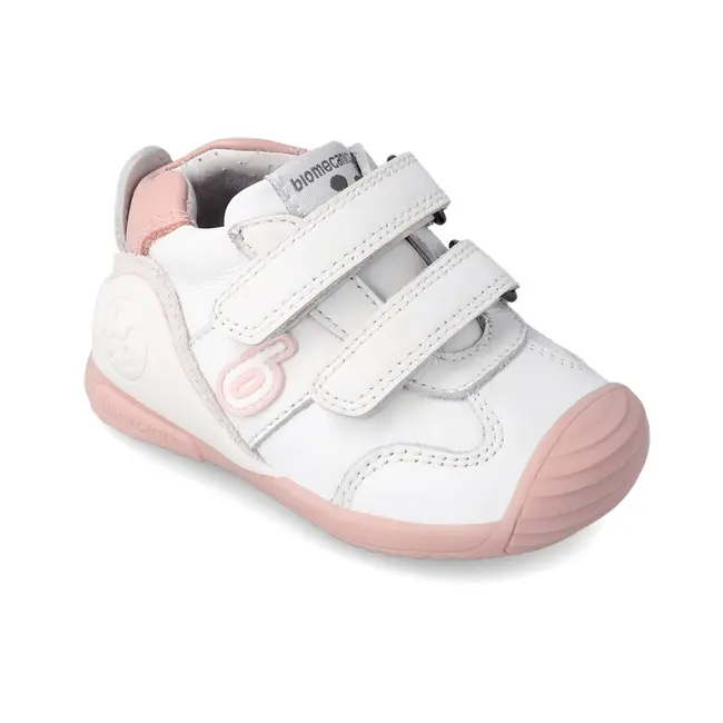 Adidasi Primii Pasi pentru Copii Biomecanics 221001-B, rosa (Marime: 18 (10,8-11,5 cm)) JEM221001-B-18