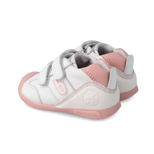 Adidasi Primii Pasi pentru Copii Biomecanics 221001-B, rosa (Marime: 24 (14,8-15,4 cm)) JEM221001-B-24