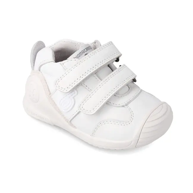 Adidasi Primii Pasi pentru Copii Biomecanics 221001-C, blanco (Marime: 21 (12,8-13,4 cm)) JEM221001-C-21