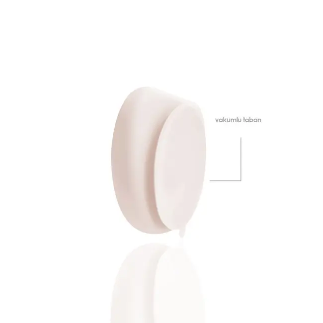 Farfurie din silicon cu 3 compartimente pentru auto-diversificare BabyJem (Culoare: Ecru) JEMbj_7153