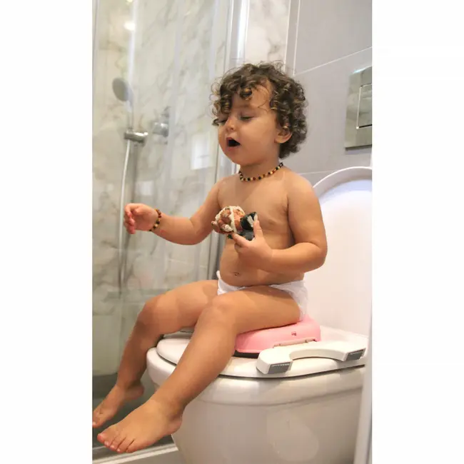 Olita portabila 2in1 BabyJem Portable Seat (Culoare: Roz) JEMbj_5912