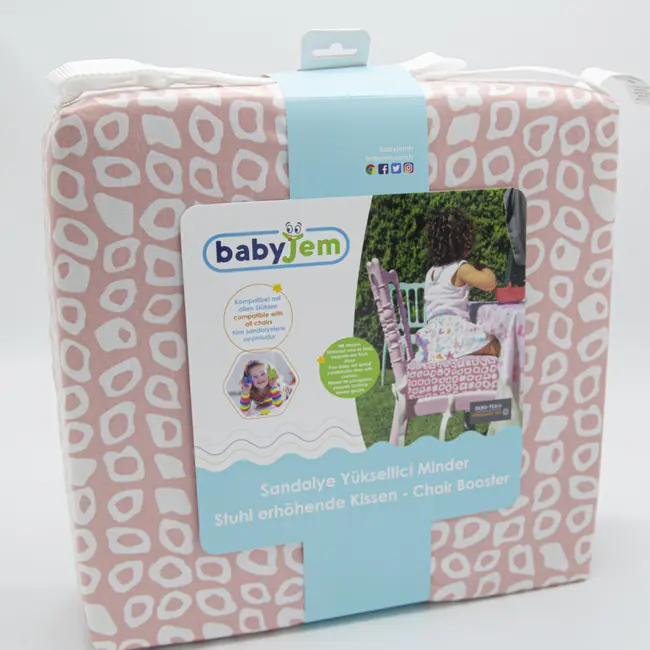 Pernuta inaltator 32x32 cm pentru scaun de masa (Culoare: Gri) JEMbj_4522