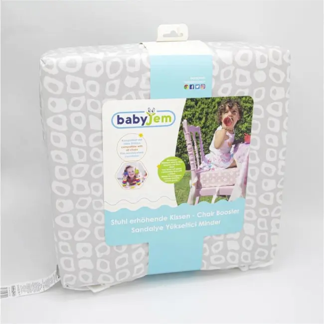 Pernuta inaltator 32x32 cm pentru scaun de masa (Culoare: Gri) JEMbj_4522
