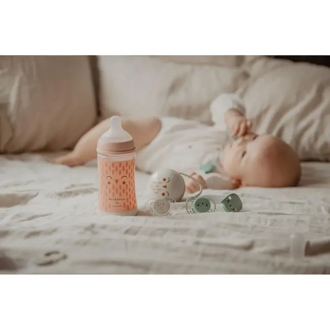 Set de start BONHOMIA 7 piese, roz, Suavinex JEM8426420080798