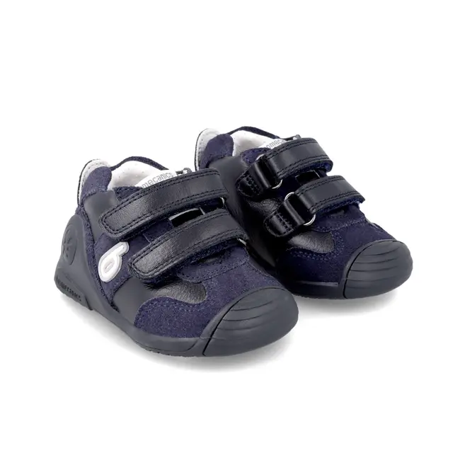 Adidasi Primii Pasi pentru Copii Biomecanics 221002-A, bleumarine (Marime: 20 (12,2-12,7 cm)) JEM221002-A-20