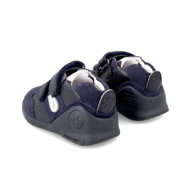 Adidasi Primii Pasi pentru Copii Biomecanics 221002-A, bleumarine (Marime: 20 (12,2-12,7 cm)) JEM221002-A-20