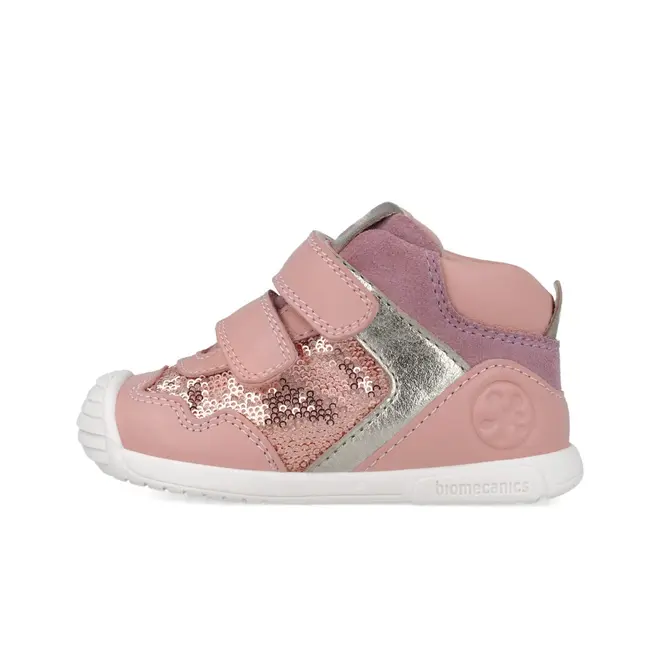 Adidasi Primii Pasi pentru Copii Biomecanics 251108-B, roz (Marime: 21 (12,8-13,4 cm)) JEM251108-B-21