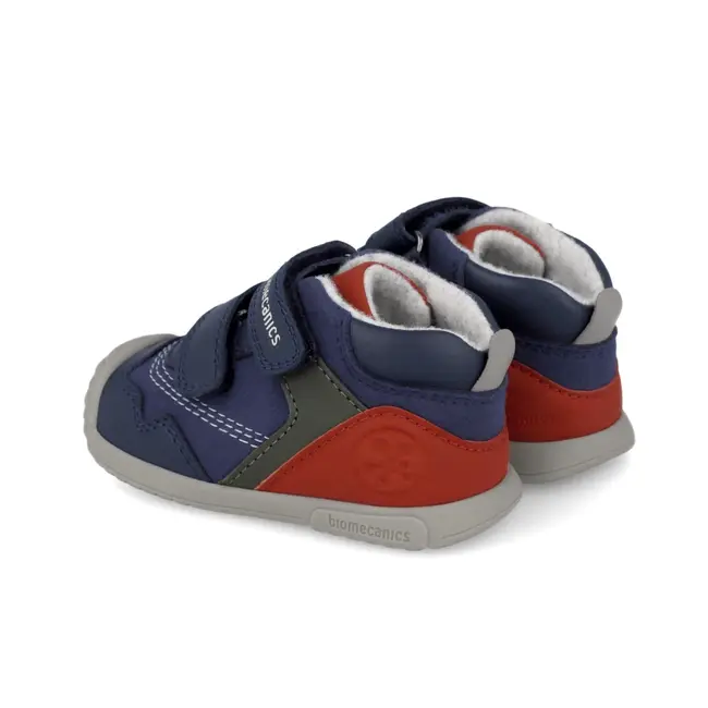 Adidasi Primii Pasi pentru Copii Biomecanics 251125-A, bleumarine (Marime: 19 (11,6-12,1 cm)) JEM251125-A-19