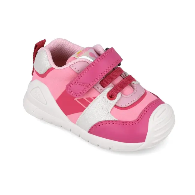 Adidasi Primii Pasi pentru Copii Biomecanics 251131-C, roz (Marime: 21 (12,8-13,4 cm)) JEM251131-C-21