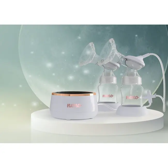 Neno Bella Twin Moon - pompă de s&acirc;n electrică dublă, fără fir JEMNEN-MAM-LK021