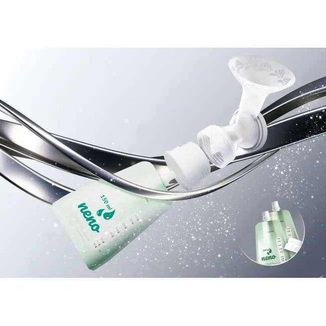 Neno Bella Twin Moon - pompă de s&acirc;n electrică dublă, fără fir JEMNEN-MAM-LK021