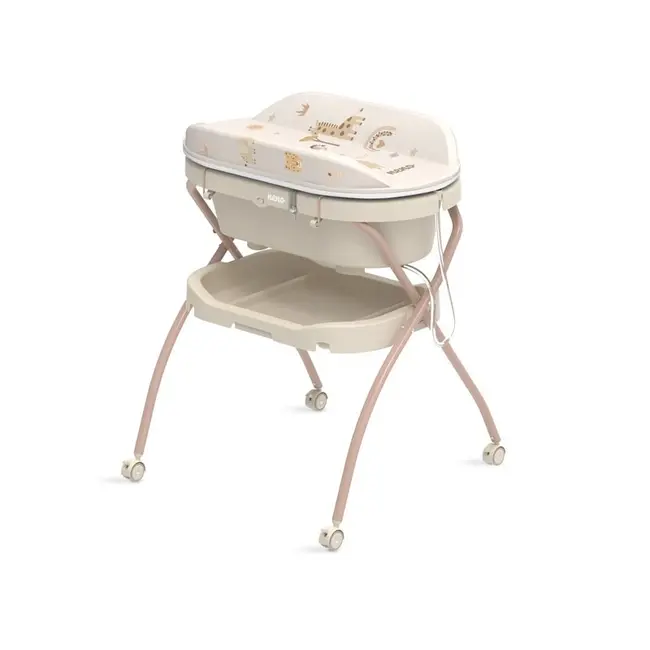 Neno Breza - Cadita 2 in 1 cu salteluta de schimb JEMNEN-BAB-ME017