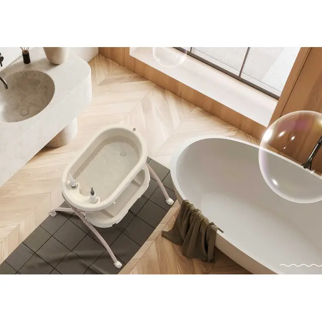 Neno Breza - Cadita 2 in 1 cu salteluta de schimb JEMNEN-BAB-ME017