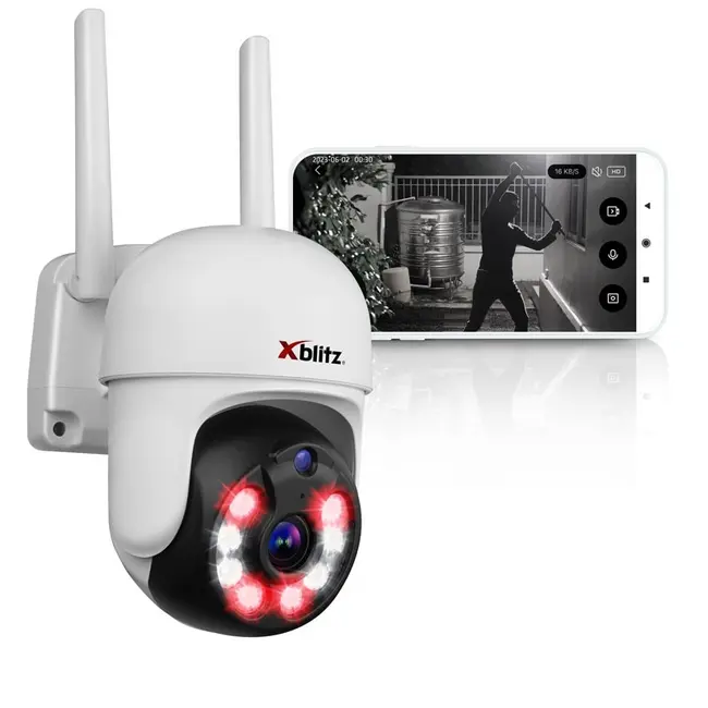 Neno Xblitz Armor 400 - Cameră de supraveghere pentru exterior AI Tracking, Night Vision JEMXBL-HOM-DV009