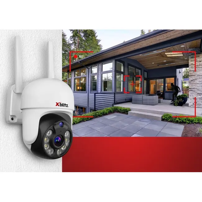 Neno Xblitz Armor 400 - Cameră de supraveghere pentru exterior AI Tracking, Night Vision JEMXBL-HOM-DV009