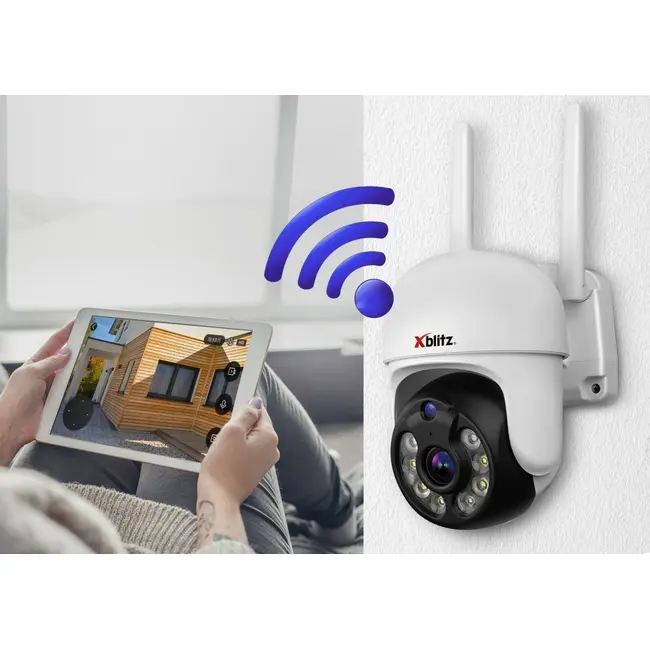 Neno Xblitz Armor 400 - Cameră de supraveghere pentru exterior AI Tracking, Night Vision JEMXBL-HOM-DV009