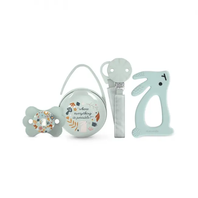 Set cadou Wonderland, albastru, Suavinex JEM8426420901420