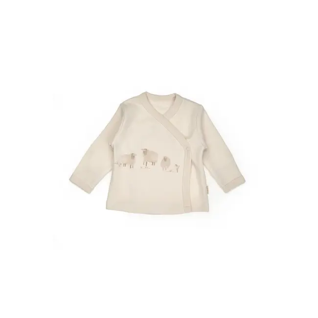 Set de 10 piese pentru nou nascut, 100% bumbac organic, Lamb, BabyCosy JEMBC-CSY8190