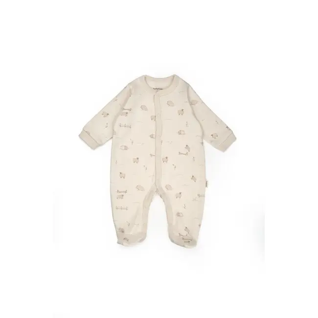 Set de 10 piese pentru nou nascut, 100% bumbac organic, Lamb, BabyCosy JEMBC-CSY8190