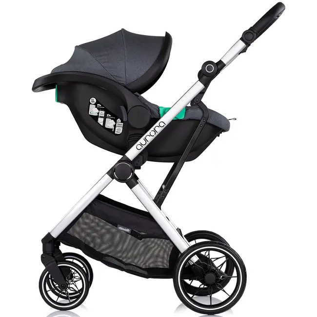 Carucior Chipolino Aurora 3 in 1 charcoal HUBKKAA02601CH