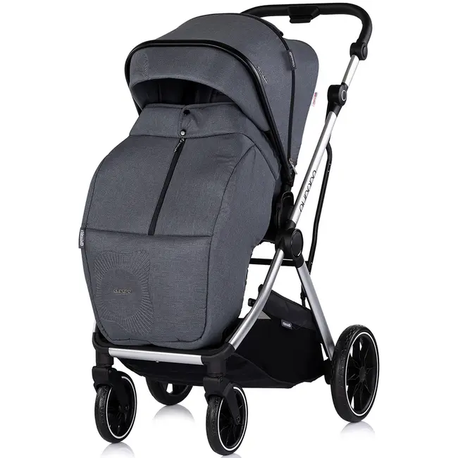 Carucior Chipolino Aurora 3 in 1 charcoal HUBKKAA02601CH