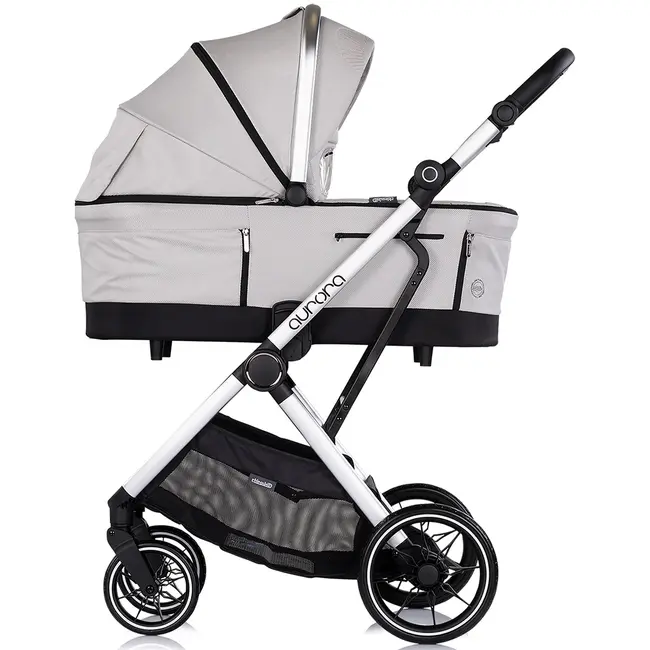 Carucior Chipolino Aurora 3 in 1 platinum HUBKKAA02602PL