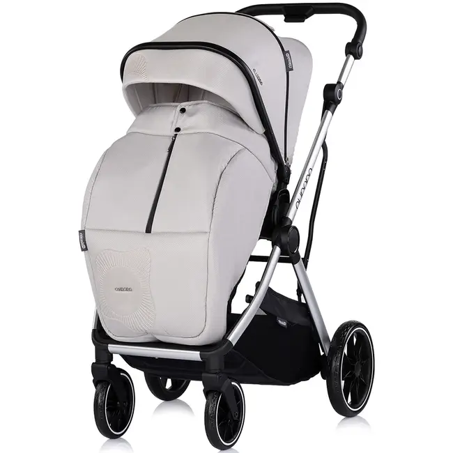 Carucior Chipolino Aurora 3 in 1 platinum HUBKKAA02602PL