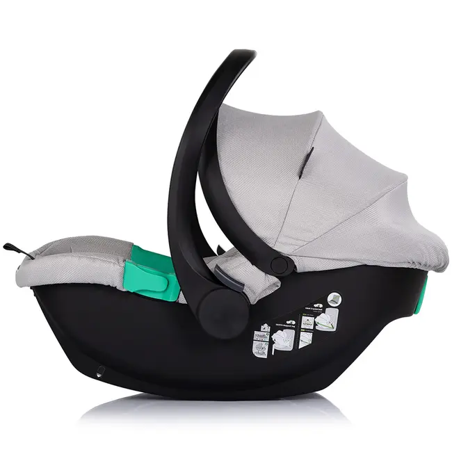 Carucior Chipolino Aurora 3 in 1 platinum HUBKKAA02602PL